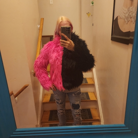 Club Exx faux fur coat - Picture 4 of 4
